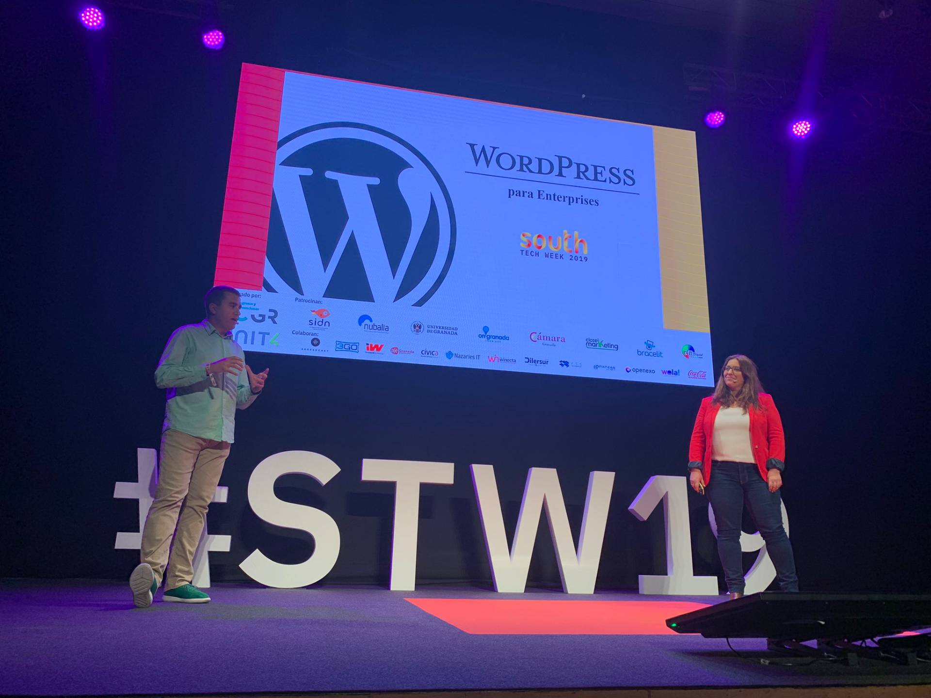 Ponencia WordPress para Enterprises en South Tech Week ’19