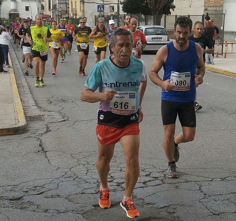 Andrés Pérez Prieto Corriendo una maratón