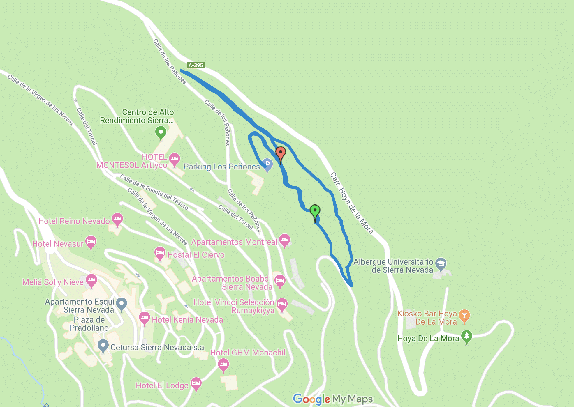 Circuito de Esquí de fondo de Don Andrés Pérez Prieto